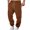A-Coffee341, variant on Mens Cargo Joggers Fall Winter With Zipper Pockets For Workout Training Athletic Pants