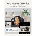thumbnail image 4 of Noorio 5G Two Way Video Calling Camera, One Click Call 2K Pet Camera with Phone App, 360° PTZ Dog Cam with Speaker, Color Night Vision, 2.4 Inch Screen, CL200 2Pcs, 4 of 8