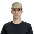 thumbnail image 4 of ZICANCN Pray Character Pattern Baseball Caps, Trucker Hats for Men And Women, Adjustable Breathable Flat Caps, Natural, 4 of 6