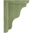 thumbnail image 3 of 3"W x 5"D x 7"H Hamilton Traditional Wood Vintage Decor Bracket, Restoration Green, 3 of 6