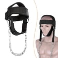 thumbnail image 2 of Ethern Entraînement Physique Harnais de Cou Sangle de Menton Réglable Musculation Exercice Constructeur Nylon, 2 of 9
