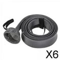 thumbnail image 1 of Colaxi 6xFishing Rod Sleeve Sock Pole Glove Protector Cover w/Lanyard Gray, 1 of 8