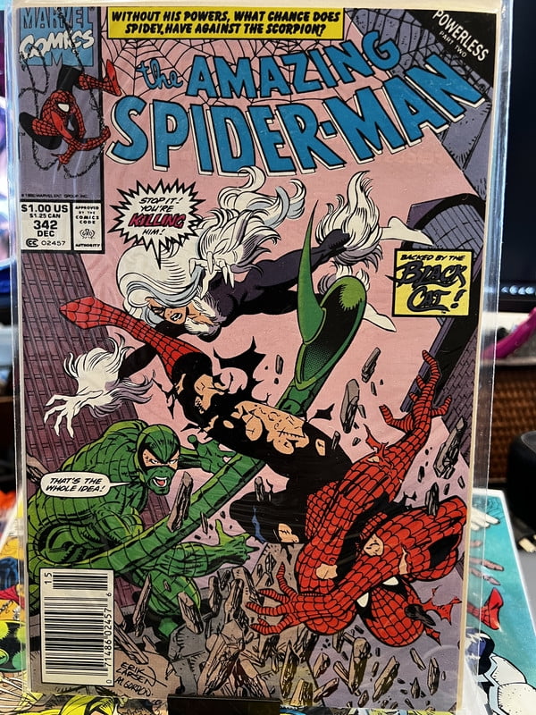 Amazing Spider-Man NM Erik Larsen Art #342