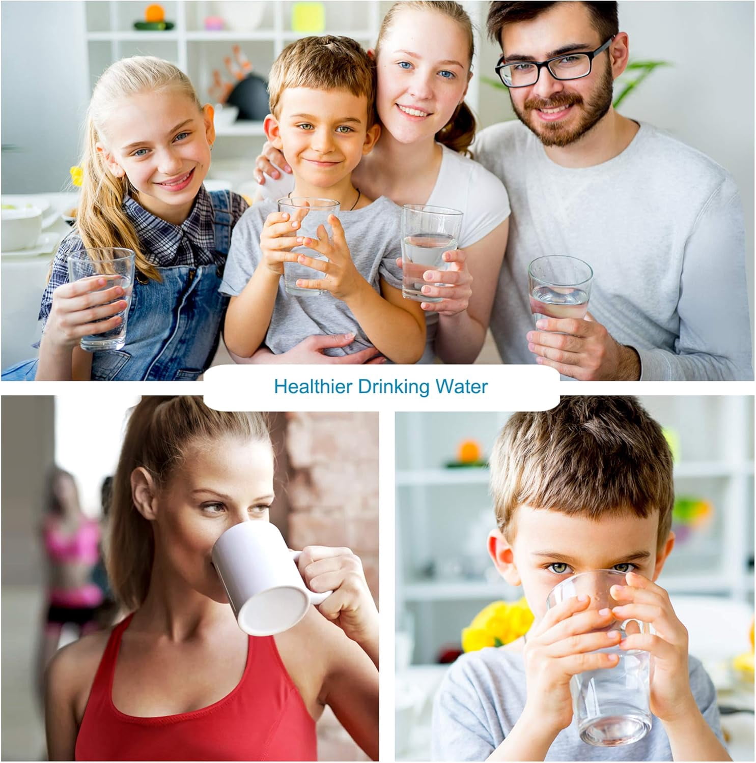 Reverse Osmosis Home Water Drinking System 50 GPD Alkaline ORP Negative