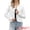 White, variant on DARING DIVA Women's Knit Long Sleeve Cropped Sweater Cardigan Shrug XS White