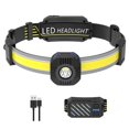 thumbnail image 1 of Faro LED portátil recargable impermeable rojo COB faro de inundación brillante XPG lámpara cuentas para correr de noche al aire libre ciclismo pesca camping, 1 of 10