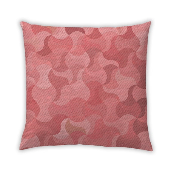 Ahgly Company Outdoor Square Contemporary Throw Pillow, 18 inch by 18 inch