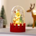thumbnail image 4 of Decoración navideña con luz led, adorno de madera, regalo de Navidad, adorno de alce para hombre mayor, 1 Uds., 4 of 5