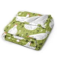 thumbnail image 2 of Kll Fleece Blanket Plush Throw Blanket Lovely Chickens,Soft Fuzzy Cozy Flannel Blanket For Couch Sofa Bed.(40"X30"), 2 of 9