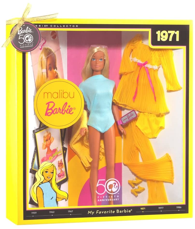 Barbie My Favorite Time Capsule Malibu Collector - Walmart.com