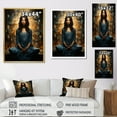 thumbnail image 4 of Designart "Cosmic Union Through Yoga" Yoga Canvas Prints, 4 of 7