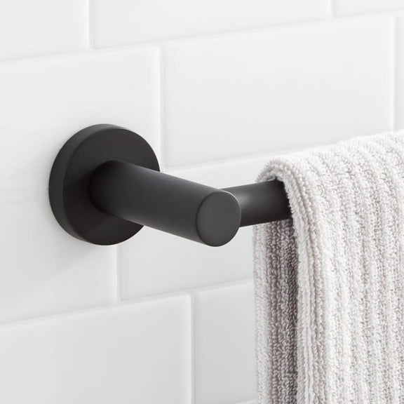 Signature Hardware 922939 Rotunda 24" Towel Bar - Black
