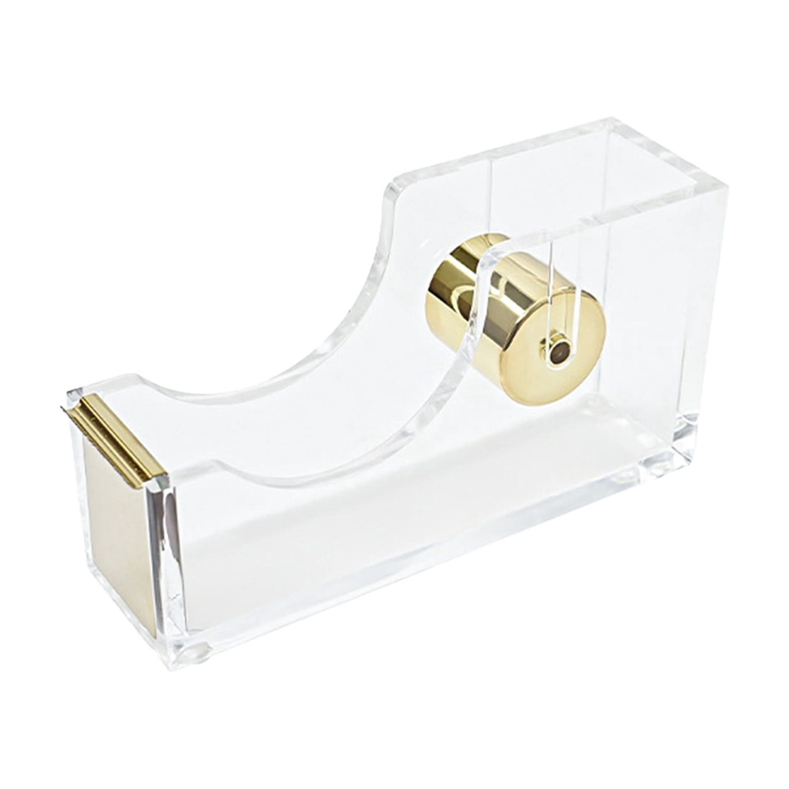 Horivan Tape Dispenser with Antiskid Base and Smooth Roller for Office Home Use, Cutter for Adhesive Tape up to 25mm Width, Efficient Desktop Tape Holder