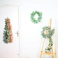 thumbnail image 3 of de eucalitto Artificial para boda, eucalitto, colgante de ratán, decoración para , vegetación, suministros para fie color 1 shamjiam Hoja para colgar en la pared, 3 of 8