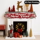 thumbnail image 3 of Bufanda para chimenea, decoración navideña, muñeco de nieve, árbol de Navidad, funda para chimenea, decoración navideña, bufanda colgante, decoración de jardín, decoración navideña, decoración de Hall, 3 of 4