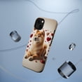 thumbnail image 5 of DistinctInk MagSafe Tough Case for Apple iPhone 13 Mini (5.4" Screen) - Valentine's Day Shiba Inu - Lightweight Grip, 5 of 6