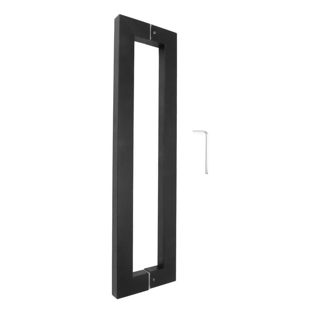 Juego de manijas para puertas, manijas para puertas, manijas cuadradas para puertas, manijas para puertas de acero inoxidable, durabilidad mejorada