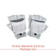 thumbnail image 4 of Guantes sin dedos Qarigey 1 par Cómodos a prueba de frío gris claro, 4 of 5