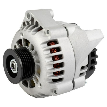 SCITOO Alternator Fits for Chevrolet/ for Chevy, for Cadillac, for GMC, for Isuzu, for Olds Vehicle Models, 4.3L 5.0L 5.7L 6.5L 7.4L 12V 105Amp CW S6 Pulley Class 10463651