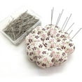 thumbnail image 4 of 100PCS Straight Pins for Crafts, Sewing Pins Stainless Steel Pin for Jewelry Making, Quilting, 4 of 5