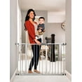 thumbnail image 1 of Regalo International Easy Step Extra Wide Platinum Metal Walk-Through Gate, 1 of 3