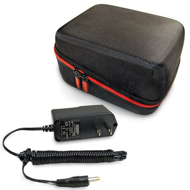 HQRP Hard EVA and AC Adapter Case for Omron 5 Series BP742 / BP742N