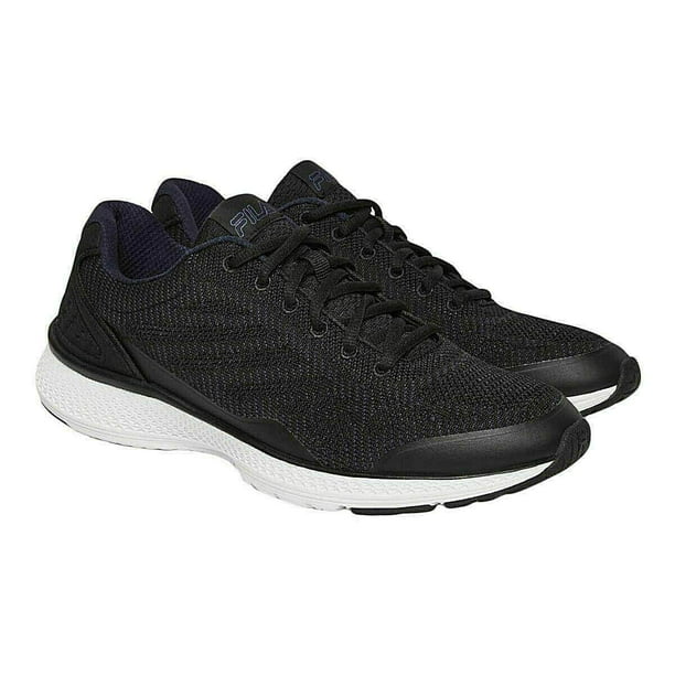 Vilje humor koste Fila Men's Memory Foam Athletic Running Shoes - Grey or Black (Navy/Black,  9 M US) - Walmart.com