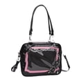 thumbnail image 1 of Bolso de hombro Bolso de mano Regalo Bolso de hombro de gran capacidad de moda Bolso femenino para viajes Desplazamientos Trabajo Citas al aire libre negro rosa, 1 of 8