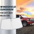thumbnail image 2 of Windshield Sunshade for MAZDA CX5 2017-2019 2020 2021 2022 2023 - 2026 Upgrade Front Car Shades, Foldable Sun Shade Protector Fit for MAZDA CX5, 2 of 10
