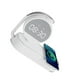 thumbnail image 1 of Inteprter Reloj con luz nocturna LED blanca, Interruptor táctil, rotación de 360°, adecuado para todos los teléfonos móviles, despertadores Cargadores de dispositivos electrónicos específicos, 1 of 6