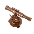 thumbnail image 3 of Vintage Metal Antique Alidate Telescopic Full Brass 6" inch Working Telescope - Standard Size, Brown, 3 of 3