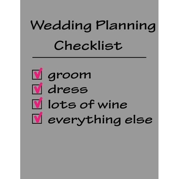 Wedding Planning Checklist