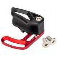Guía de cadena de bicicleta ZTTO MTB para platos individuales 26T-36T 1X (rojo)