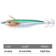 thumbnail image 3 of 10 3 Cm/7 4g Cebos Plantilla Calamar Con Anzuelo Realistas para Pesca Nocturna () Verde, 3 of 4