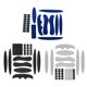 thumbnail image 2 of 27 piezas de Kits de acolchado de casco de bicicleta Universal para casco de motocicleta, almohadils de espuma de repuesto, juego de almohadils de SM SunniMix Almohadillas de repuesto para gorro de seguridad, 2 of 8