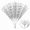 Silver, variant on Artrylin Christmas Decorations,12 Pack Christmas Glitter Berries Stems, 17 inches Artificial Christmas Picks for Christmas Tree Ornaments, DIY Xmas Wreath, Crafts, Holiday Home Decor (Pink)