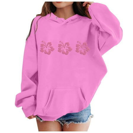 

Hoodies For Teen Girls Girl S Hoodie Long Sleeve Soft Sweatshirt Graphic Hoody Kids Cute Pullovers Top Clothes For Girls Cute Hoodies For Teen Girls(Size:4-5 Years)