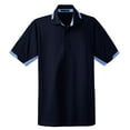 thumbnail image 2 of Port Authority Dry Zone Colorblock Ottoman Polo-XL (Navy/Blue Lake), 2 of 3