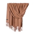thumbnail image 2 of Qarigey Bufanda multifuncional transpirable y de moda para cualquier ocasión Bufandas de invierno Bufanda de invierno Accesorios de disfraces bronceado suave, 2 of 6