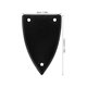 thumbnail image 2 of unbranded 1Ud Truss Rod Cover Negro Para Guitarra Eléctrica Y Bajo Con De 3 Agujeros, 2 of 7