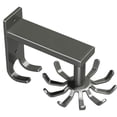 thumbnail image 1 of Colgadores giratorios para utensilios de cocina, ganchos de acero inoxidable montados en la pared con 10 ganchos para armario, cocina y baño, 360 grados, 1 of 5