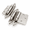 Brushed Nickel-60 Pack, variant on 3/8"et Cabinet Hinges Brushed Nickel (10 Pair -20) Offset Sclosing For Kitchen Cabinets Satin W/silicon Bumpers & Upgraded Screws