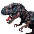 thumbnail image 5 of Tyrannosaurus T-Rex Dinosaur With Lights aAnd Sounds (Brown), 5 of 6
