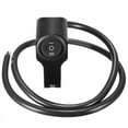 thumbnail image 1 of Accesorios para motocicleta: manija del interruptor del faro modificado, interruptor de tres velocidades, luz de cruce y de carretera, foco LED, manija de apagado, interruptor de asiento negro, 1 of 4
