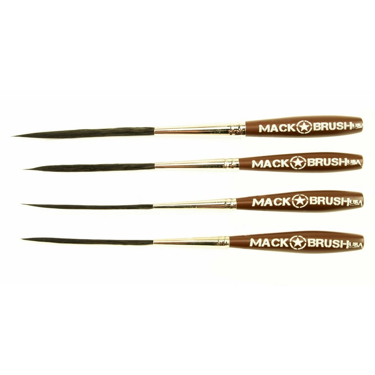 Original Mack Sword Striping Size 000 Series 10 Squirrel Hair Pinstriping Brush