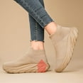 thumbnail image 7 of Breathable Knit Fur Lined Winter Work Gym Trainers Sneakers for Women and Men Stylish, 7 of 7