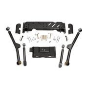 (8 pack) Rough Country - 61600U - X-Flex Long Arm Upgrade Kit for 4-6-inch Lifts for Jeep: 84-01 Cherokee XJ 4WD, 86-92 Comanche MJ 4WD