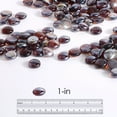thumbnail image 3 of Empava 10 lbs. 1.0-in Amber Drop Beads Reflective Fire Glass for Gas Fire Pit - 1.0", 3 of 6