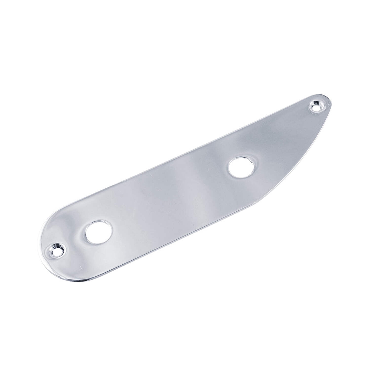 allparts tele bass control plate - chrome