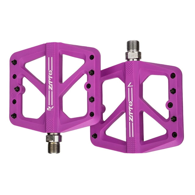 Pedales Chester de composite sellados Peilin Bikes, pedales Crank Brothers de lado plano Púrpura g